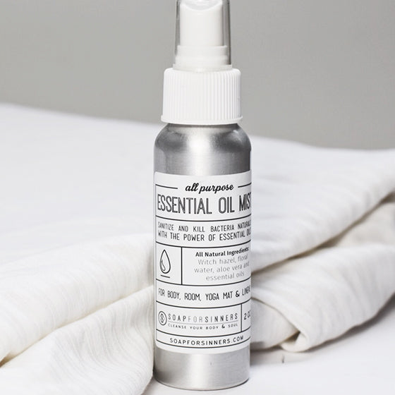 Essential Oil Mist Soap for Sinners