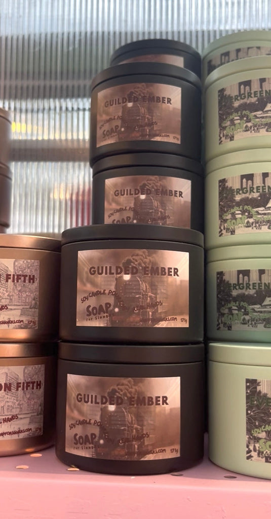 8 oz Colored Candle Tin