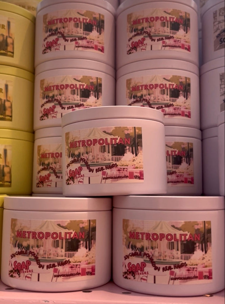 8 oz Colored Candle Tin