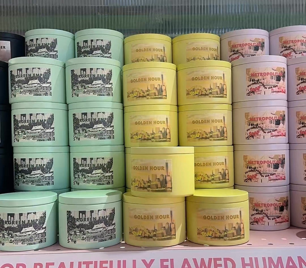 8 oz Colored Candle Tin