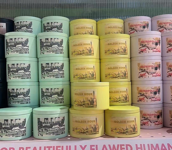 8 oz Colored Candle Tin